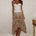 ASHA HANDKERCHIEF MIDI SKIRT - VINNIE BROWN