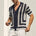 THEO KNIT  SHIRT - NAVY/WHITE