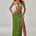 KIVA HIGH SIDE SLIT MAXI SKIRT - KIWI