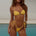 TIAGO HALTER RUCHED BIKINI TOP - MANGO