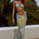 CYRUS LOW WAIST SHEER MAXI SKIRT - LANA GREEN