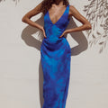 TIANA MAXI DRESS - RAMONA BLUE