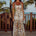TORTINA MAXI DRESS - KANTINA PRINT