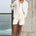 TRISTIAN LONG SLEEVE SHIRT - SAND/WHITE STRIPE