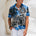 TROPEZ SHIRT - BLUE/BLACK