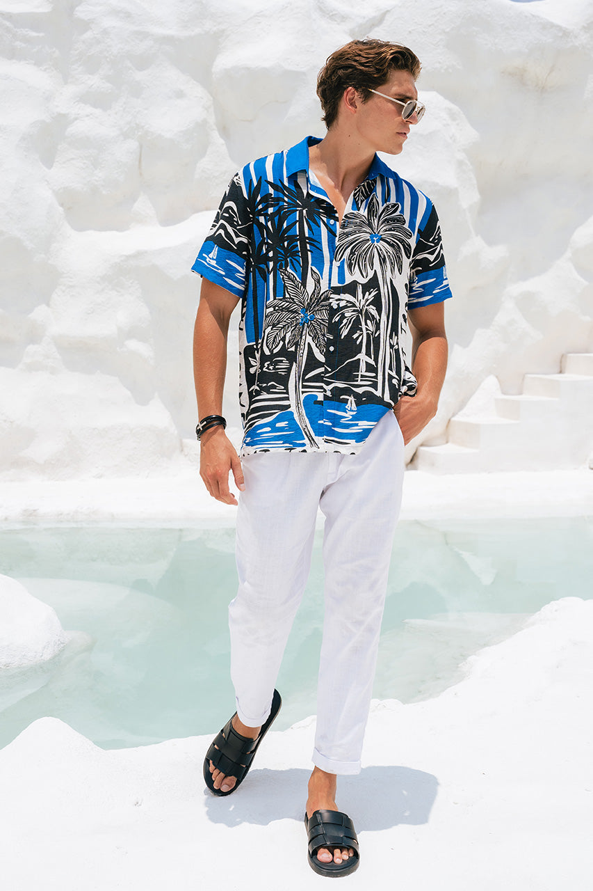 TROPEZ SHIRT - BLUE/BLACK - TROPEZSHIRTBLUEBLACK_4