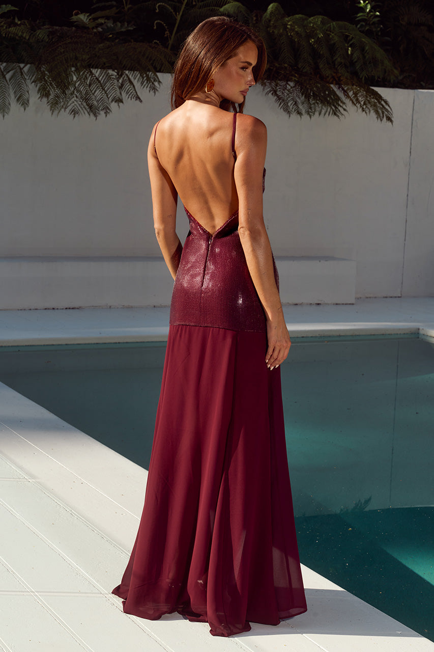 TULIA LOW BACK MAXI DRESS - WINE - TULIALOWBACKMAXIDRESS-WINE-6