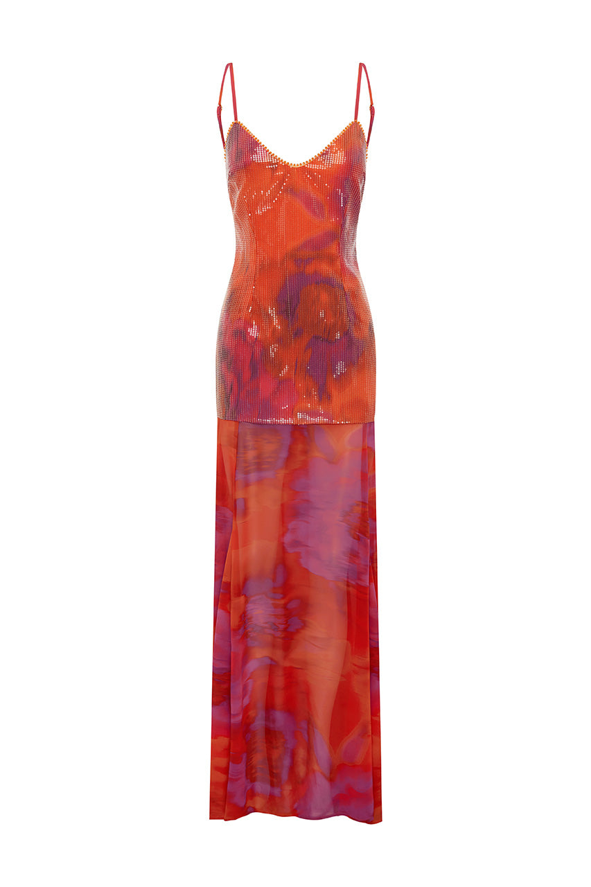 TULIA LOW BACK MAXI DRESS - SURI ORANGE - TULIA_LOW_BACK_MAXI_DRESS_-_SURI_ORANGE