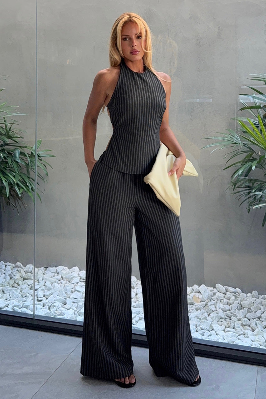 HEATHER PANT - BLACK PINSTRIPE - Tezza-9413_4889ac6e-3811-4678-bef6-7c4cbefe5ab3