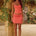 VALERIE MINI SKIRT - CORAL