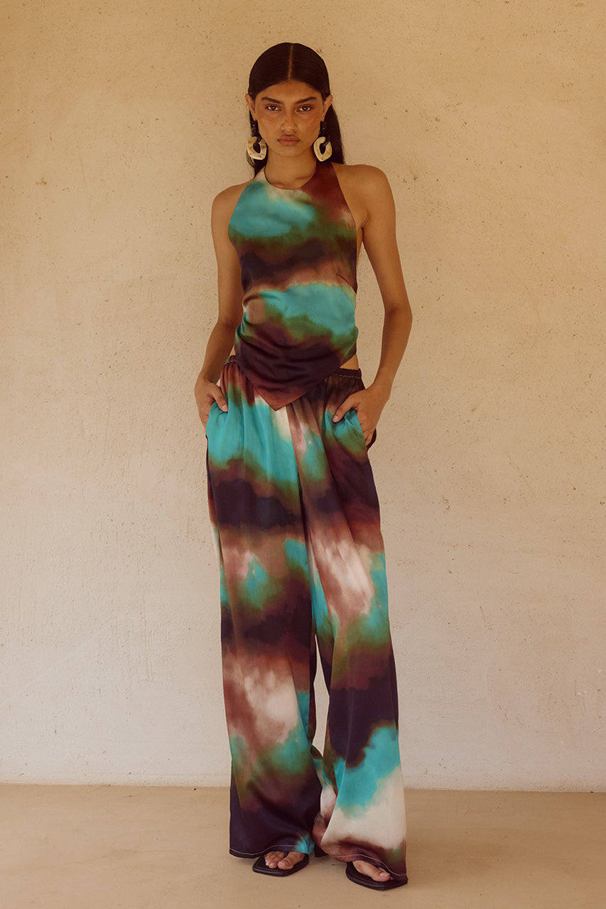 VEGA HALTER TOP - VEGA CHOCOLATE - VEGAHALTERTOPVEGACHOC