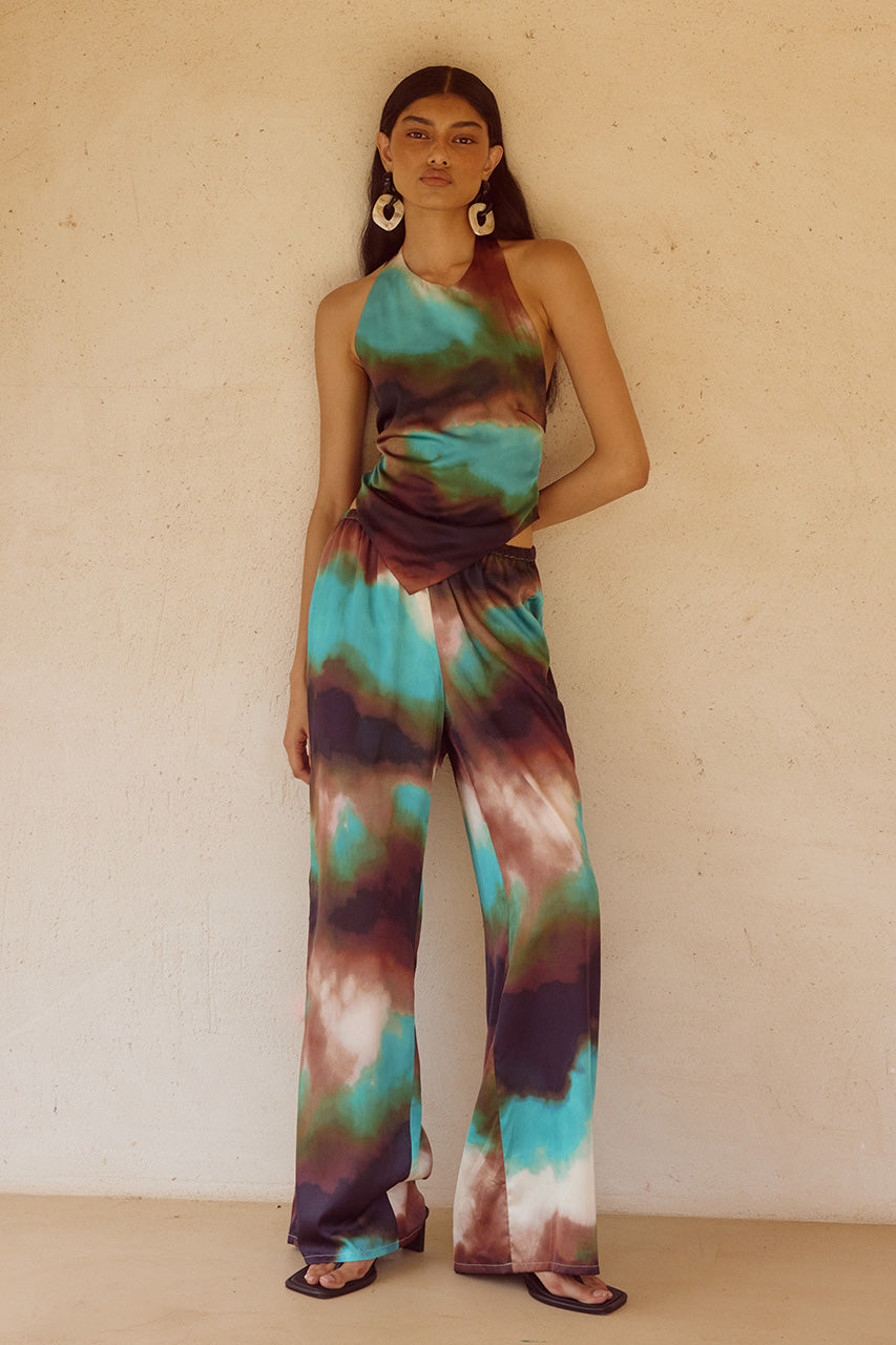 VEGA PALAZZO PANT - VEGA CHOCOLATE XXL - VEGAHALTERTOPVEGACHOC_4