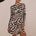 VEGA SLEEVED MINI DRESS - MAJA BLACK