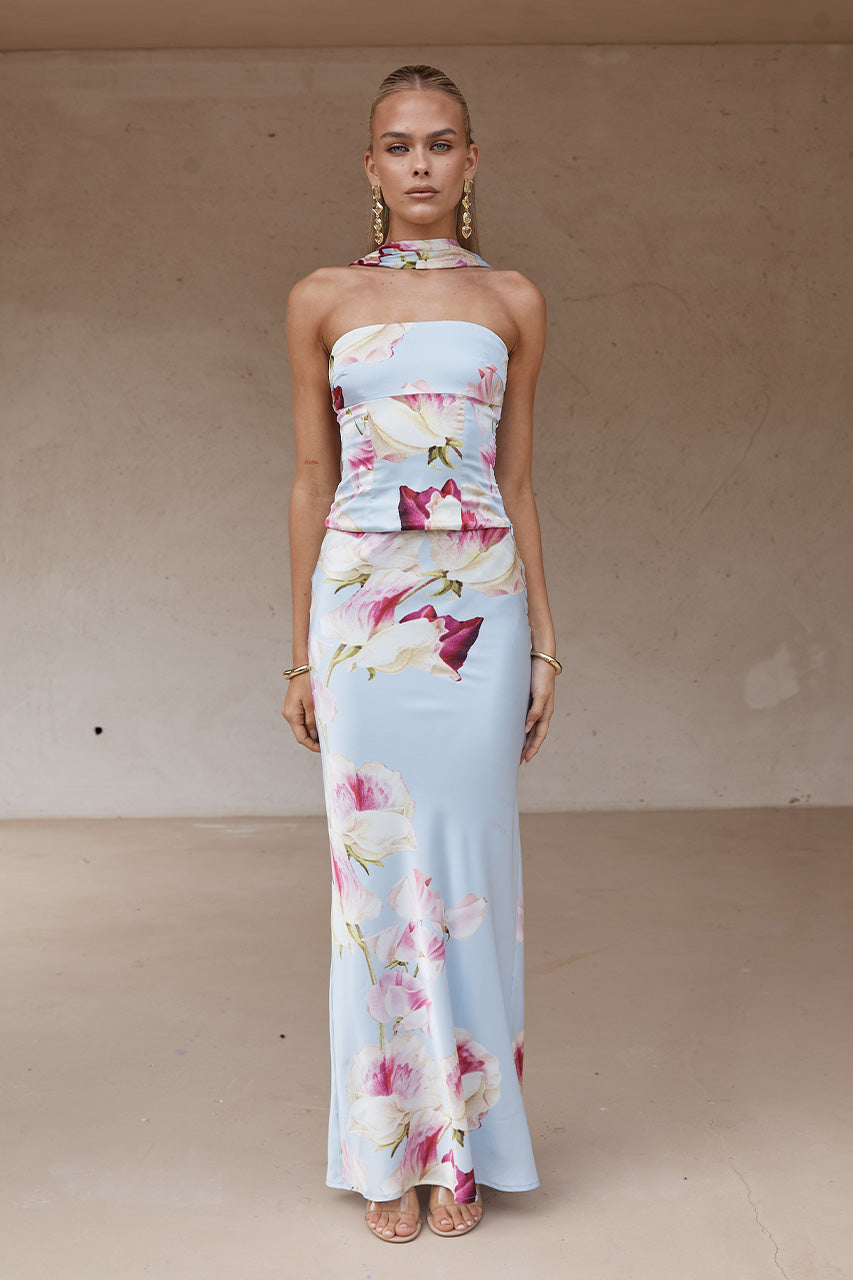 VERITY MAXI SKIRT - CADENCE PRINT - VERITYTOPXVERITYMAXISKIRT