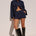VERONICA MINI SKIRT - NAVY