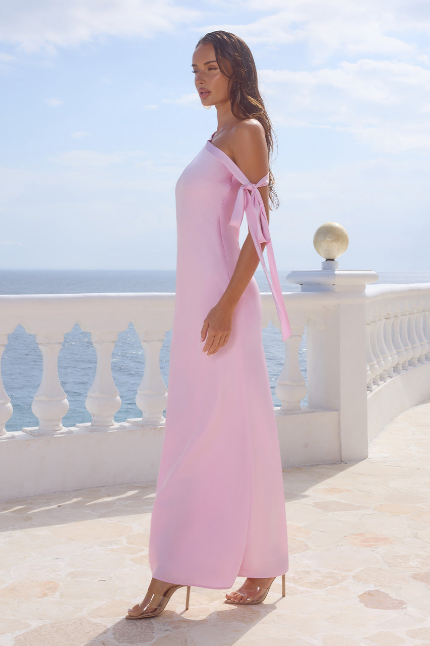 VIOLA ONE SHOULDER MAXI DRESS - PETAL - VIOLAONESHOULDERMAXIDRESS-PETAL_2