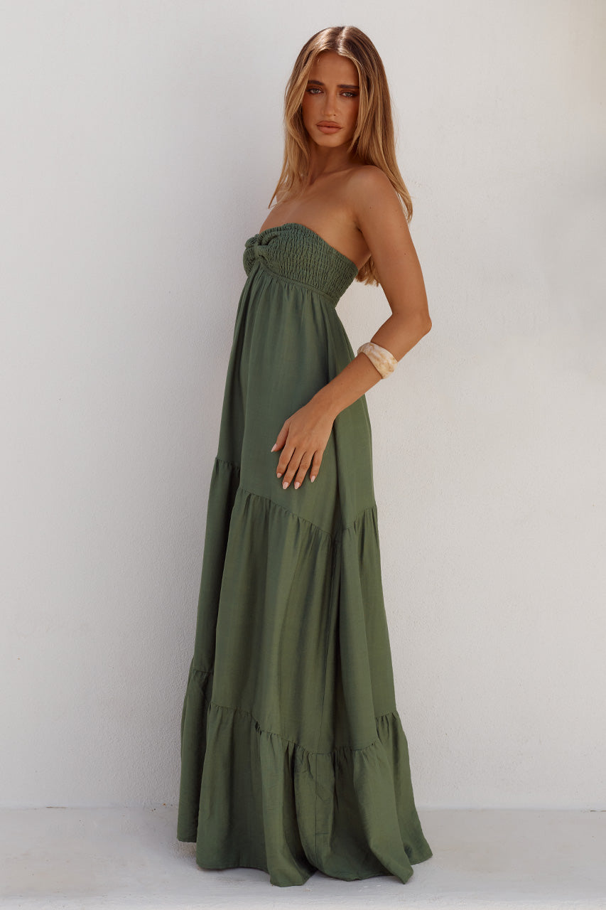 VITTORIA STRAPLESS MAXI DRESS - FERN - VITTORIASTRAPLESSMAXIDRESS-FERN-3