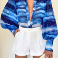 FLEETWOOD BLOUSE - OCEAN