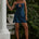 LOXANA MINI DRESS - NAVY
