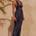 POSEY MAXI DRESS - NAVY