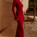 RAMONI MAXI DRESS - RUBY