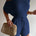MIAMI KNIT PLAYSUIT - STEEL