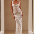 KAIA SLIP DRESS - WHITE