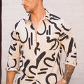 MEN'S L/S SHIRT - YORK SAND