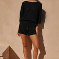 SAMIA SHORT - BLACK