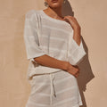 SAMIA SHORT - WHITE