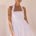 SOLARA MINI DRESS - WHITE