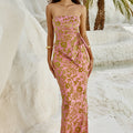 PAMALO MAXI SKIRT - PINK