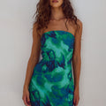 PRIMROSE MINI DRESS - CALISTA GREEN