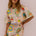 BRIZZIE MINI DRESS - AGATA PRINT