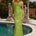 ALISTI MAXI DRESS - LIME