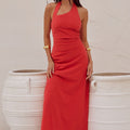 SAPHIRA LONG MIDI DRESS - JAFFA