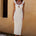 SASKIA MIDI DRESS - WHITE
