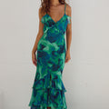 NAMARI MAXI DRESS - CALISTA GREEN