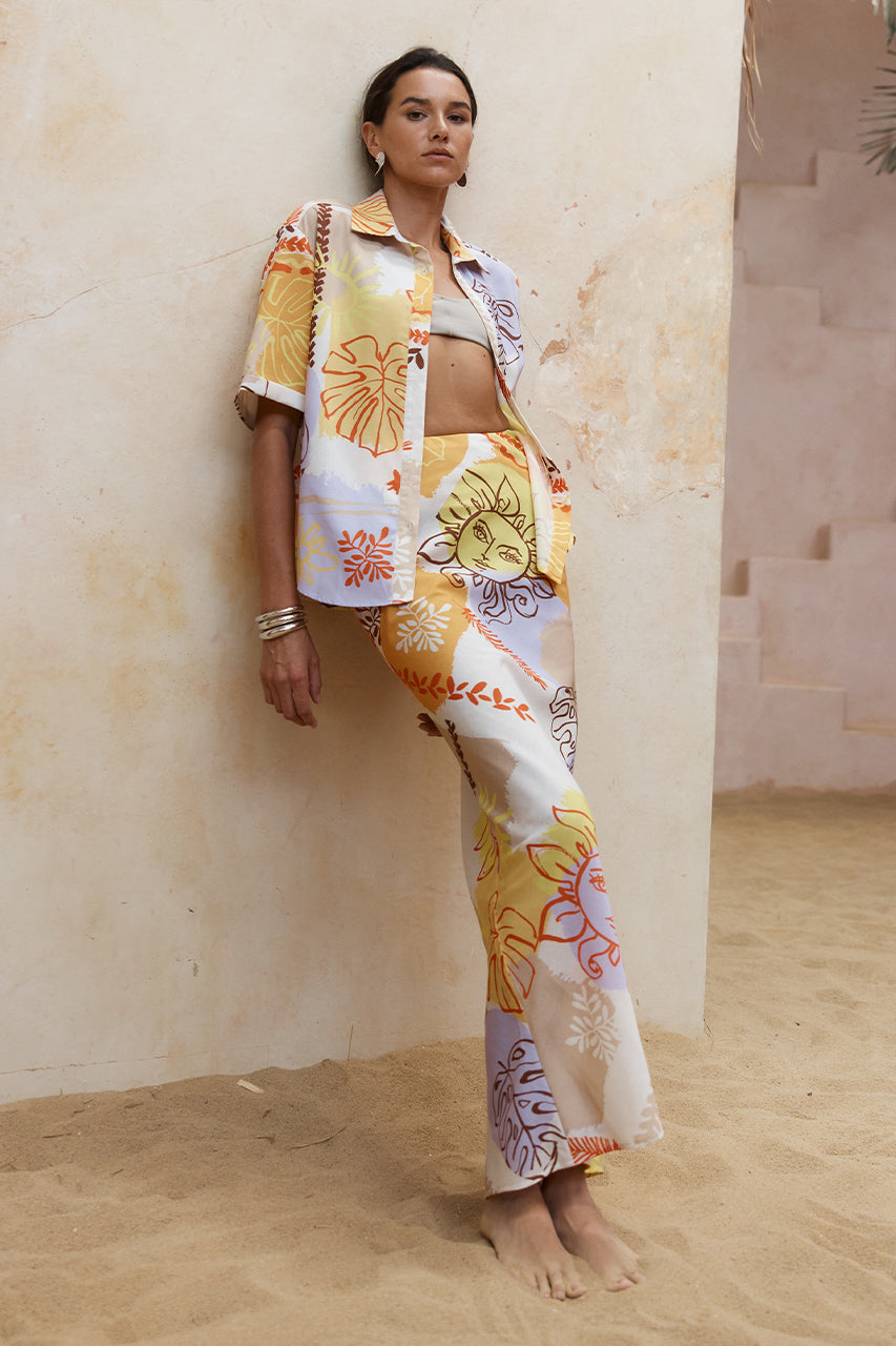PALAMA MAXI SKIRT - PALAMA PRINT