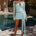 CASANI MINI SKIRT - AQUA