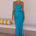 MURILO MAXI SKIRT - BLUE