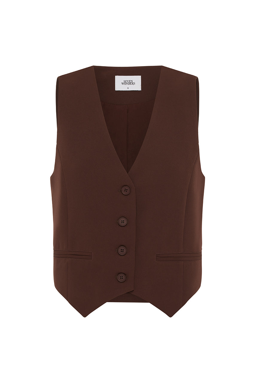 WINSLET VEST - CHOCOLATE - WINSLET-VEST-CHOC