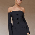 XADEN MINI DRESS - BLACK