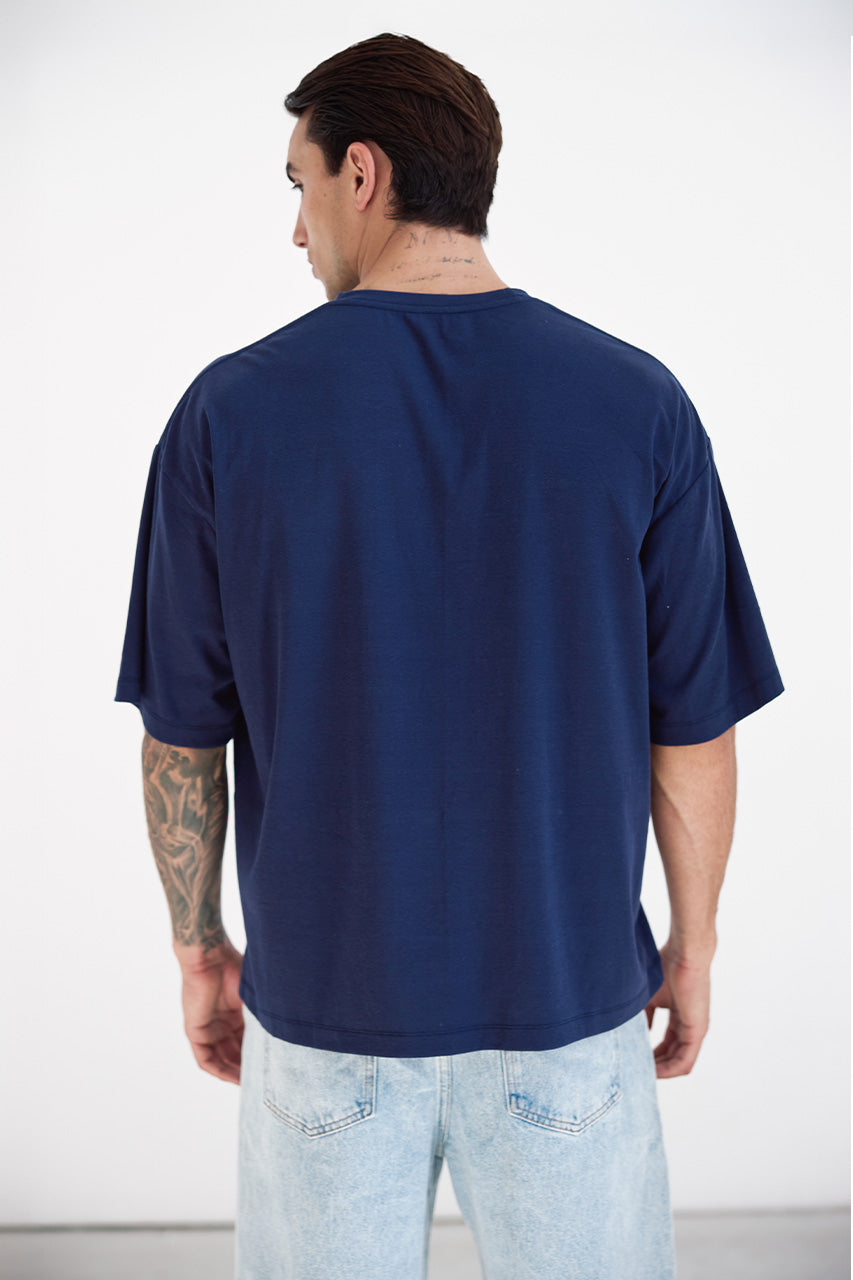 XANDER CLASSIC LOGO T-SHIRT - NAVY