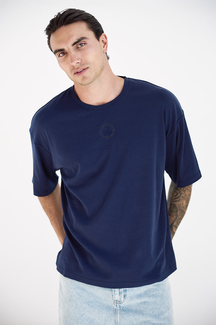 XANDER CLASSIC LOGO T-SHIRT - NAVY