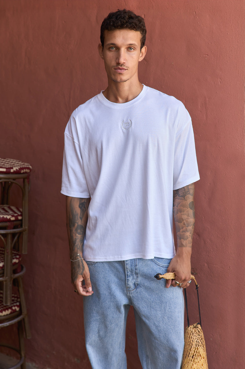 XANDER CLASSIC LOGO T-SHIRT - WHITE