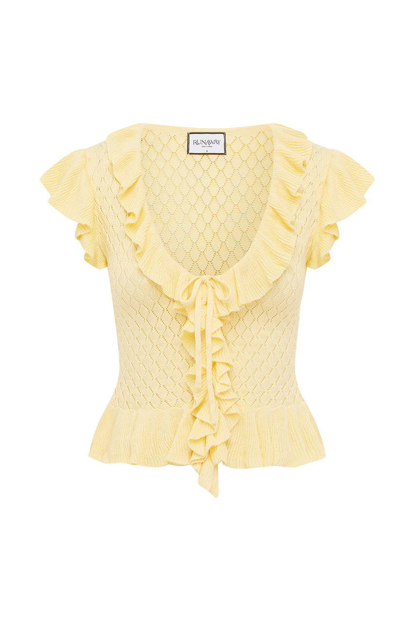 XANDI TOP - LEMON - XANDITOPLEMON