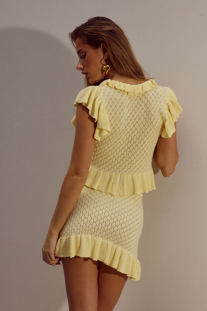 XANDI TOP - LEMON