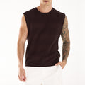XANTI KNIT TANK - CHOCOLATE