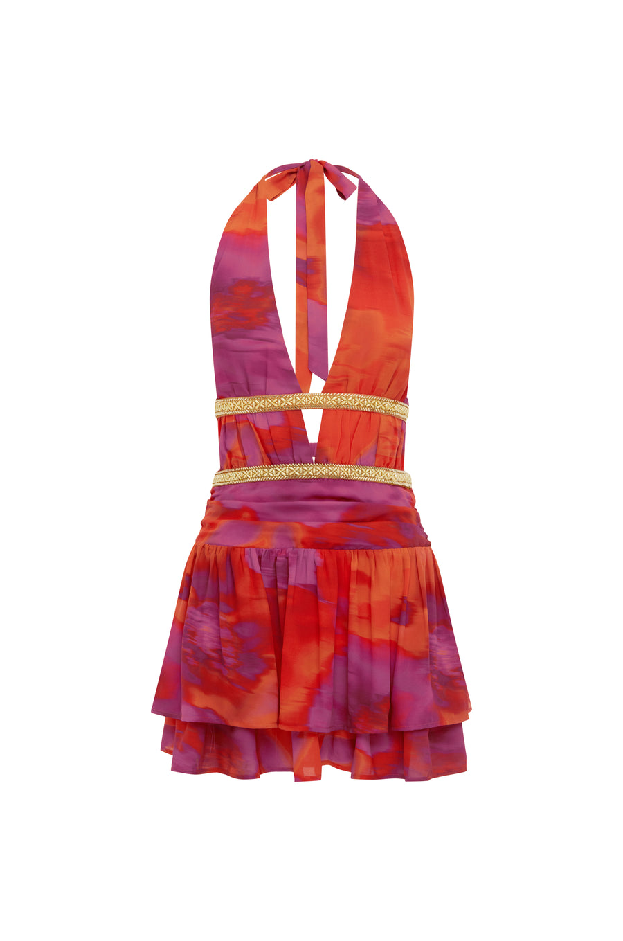 XYLIA HALTER LOW PLUNGE MINI DRESS - SURI ORANGE - XYLIAHALTERLOWPLUNGEMINIDRESS-SURIORANGE_70763f6f-9c05-4c6d-a979-0ee921d27978